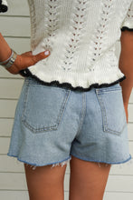 Load image into Gallery viewer, VINTAGE A-LINE DENIM SHORTS
