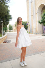 Load image into Gallery viewer, THE KICKOFF DRESS- WHITE
