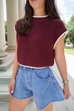 Load image into Gallery viewer, THE OVERTIME TOP- MAROON
