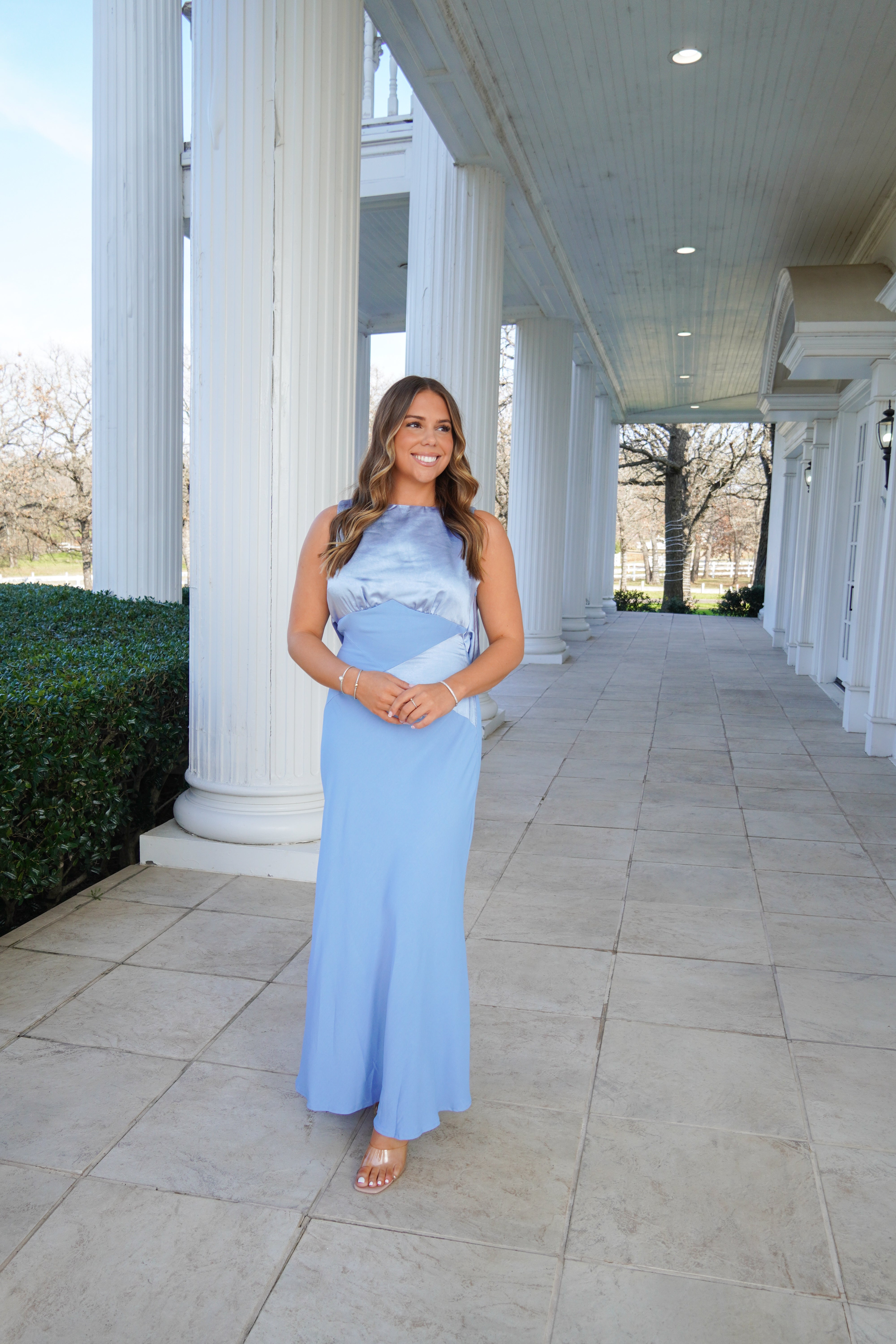 THE BRIDAL SUITE DRESS- BLUE Juliet THE BRIDAL SUITE DRESS- BLUE Juliet