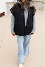 Load image into Gallery viewer, THE MIDNIGHT SKY PUFFER VEST
