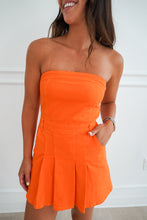 Load image into Gallery viewer, THE SEC ROMPER- ORANGE
