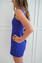 Load image into Gallery viewer, THE PICK SIX DRESS- ROYAL BLUE
