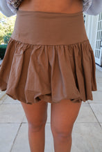 Load image into Gallery viewer, THE CARAMEL BUBBLE SKIRT
