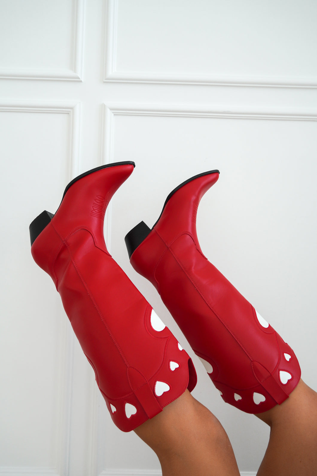 THE RED HEART BOOTS