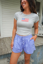 Load image into Gallery viewer, THE AMERICA BABY TEE- GRAY
