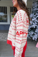 Load image into Gallery viewer, HAPPY SWEATER- RED
