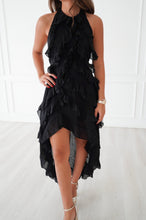Load image into Gallery viewer, THE SHOWSTOPPER DRESS- BLACK
