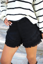 Load image into Gallery viewer, THE STEAL THE SHOW SHORTS- BLACK
