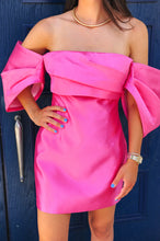 Load image into Gallery viewer, THE EYES ON ME DRESS- HOT PINK
