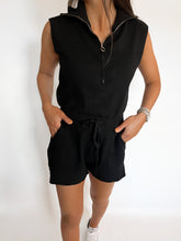 Load image into Gallery viewer, THE PICK ME UP ROMPER - BLACK
